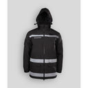 Parka de sécurité privée GK Safetek à bande haute visibilité matelassée 3000 mm