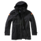 Parka enfant Brandit BW coton doublure d'hiver amovible capuche doublée et cinq poches