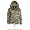Parka grecque à capuche et doublure nylon, coton-polyester, surplus d'occasion