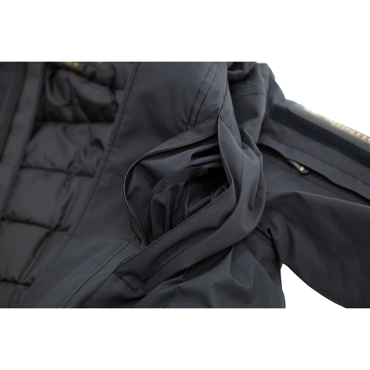 Parka tactique isolante Carinthia G-Loft Tactical Parka, G-LOFT 100/60 g/m², accès latéraux