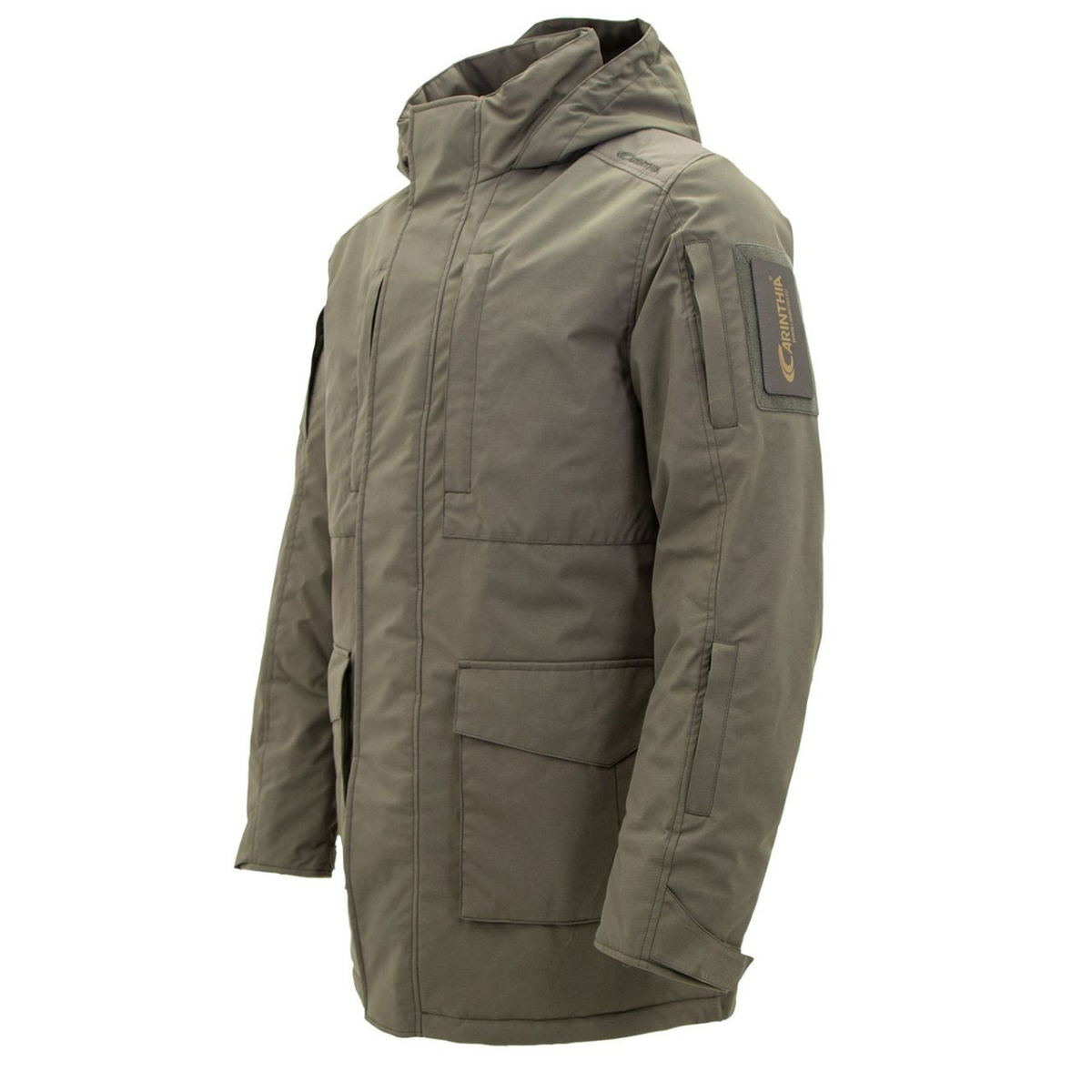 Parka tactique isolante Carinthia G-Loft Tactical Parka, G-LOFT 100/60 g/m², accès latéraux