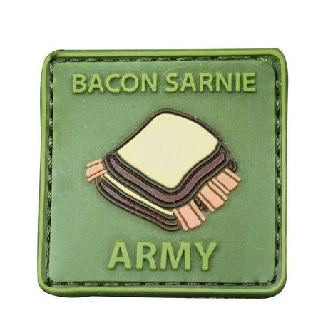 Morale patch BACON SARNIE ARMY MNSP - Vert - Welkit.com