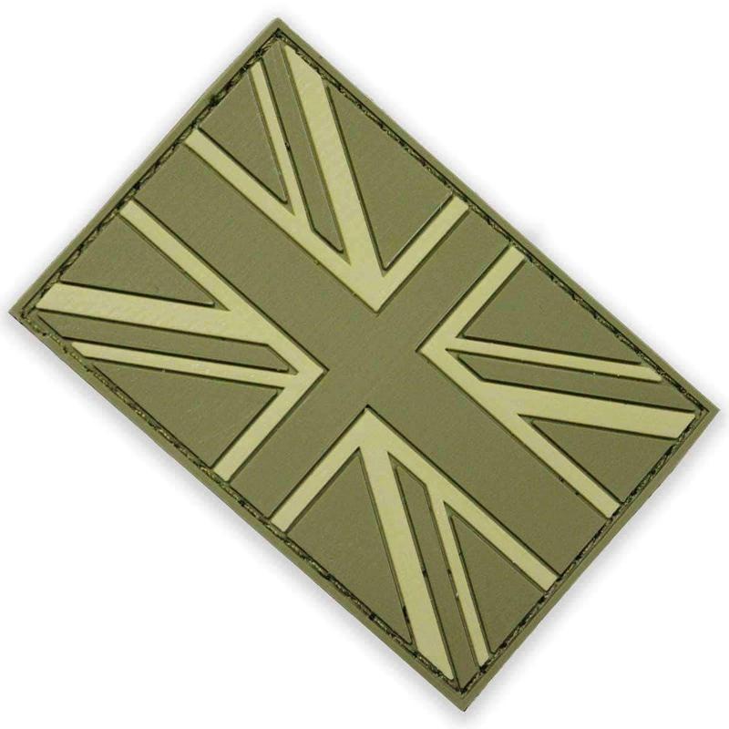 Morale patch DRAPEAU BRITANNIQUE GOMME MNSP - Vert - Welkit.com