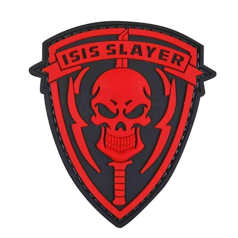 Morale patch ISIS SLAYER MNSP - Rouge - Welkit.com