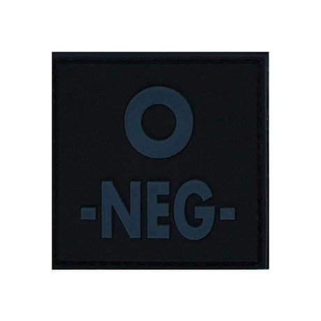 Identifiant Groupe sanguin LOW VISIBLITY PVC BK MNSP - Noir - Welkit.com