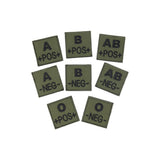 Patch d'identification Cyalume CID FPLC 9 x 5 cm thermique et photoluminescent
