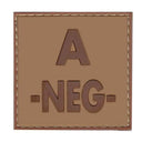 Patch groupe sanguin basse visibilité PVC