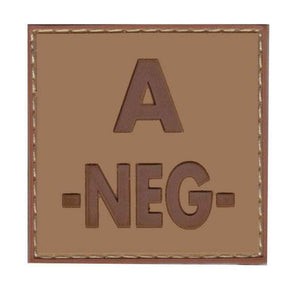 Patch groupe sanguin basse visibilité PVC