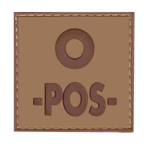 Patch groupe sanguin basse visibilité PVC
