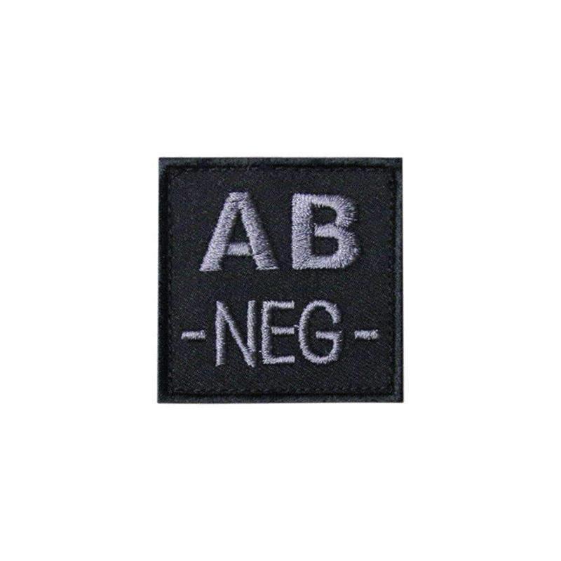 Patch groupe sanguin basse visibilité Tissu