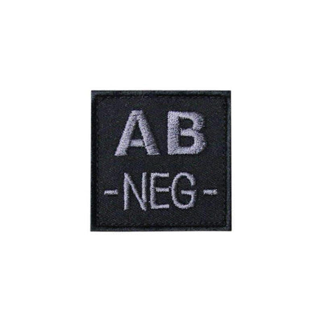 Patch groupe sanguin basse visibilité Tissu