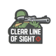 Patch morale Clear Line of Sight