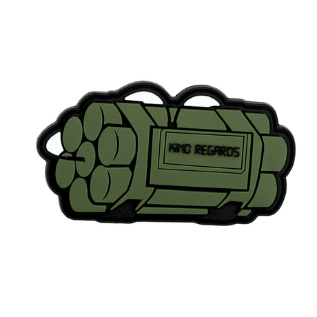 Patch morale Kind Regards Green