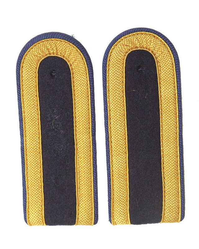 Pattes d'épaule de la marine est-allemande, grade de maat, fonds de stock