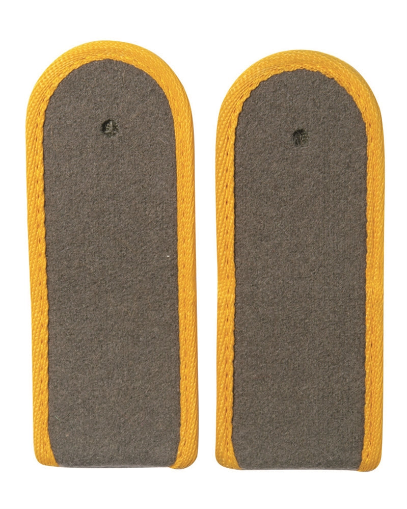 Pattes d'épaule de soldat est-allemandes, passepoil en trois coloris au choix, lot de 10