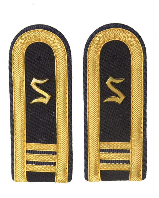 Pattes d'épaule d'élève officier de la marine est-allemande, stock ancien