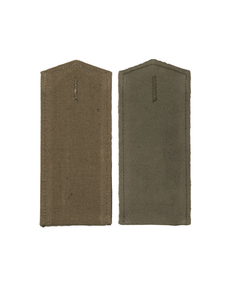 Pattes d'épaule soviétiques de type modèle 1943, pièces d'occasion en drap, lot de 10