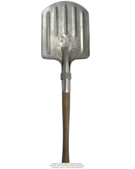 Pelle à neige de l'armée suisse en aluminium démontable, occasion, lot de 5