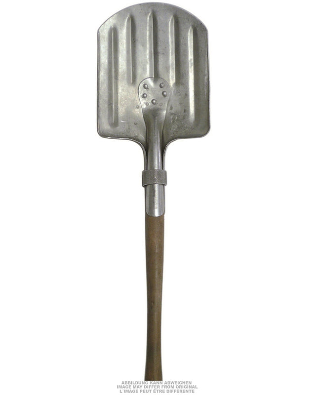 Pelle à neige de l'armée suisse en aluminium démontable, occasion