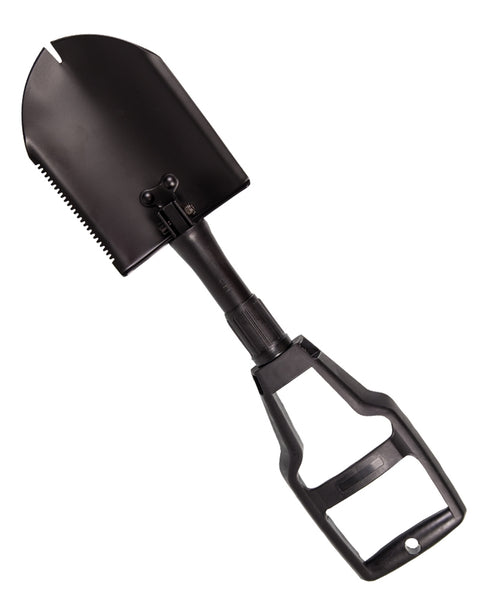 Pelle pliable type US Gen. II Mil-Tec acier au carbone 1060 g manche aluminium et housse