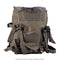 Petit sac à dos de l'armée autrichienne sans poche rapportée, occasion, lot de 2