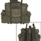 Petit sac à dos de l'armée belge en toile enduite PVC, surplus d'occasion, lot de 5