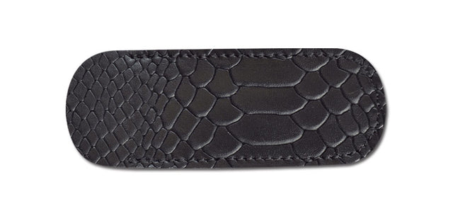 Pielcu Étui fleur de cuir serpent pour le port et le transport au ceinturon