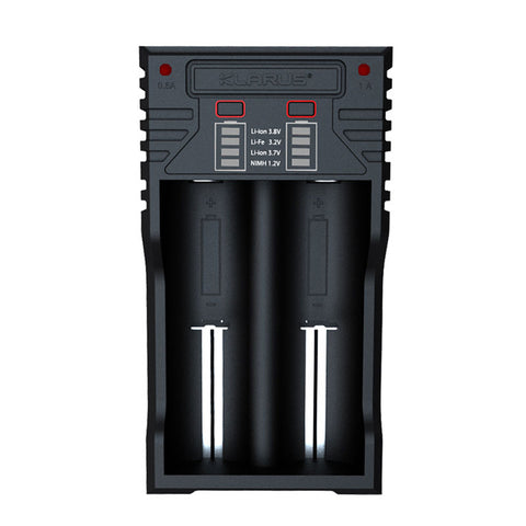 Pile Klarus Chargeur double K2 deux baies pour accumulateurs 18650, 16340 et 14500