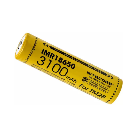 Pile Nitcore IMR18650 pour TM28 3100mAh
