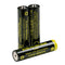 Pile alcaline au manganèse Mil-Tec type Bundeswehr micro AAA LR03 de 1,5 volt