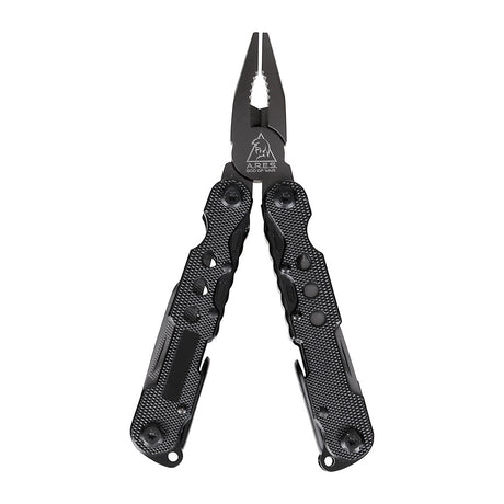 Pince multifonctions Ares Black Crab 12 outils 260 grammes avec étui à passant de ceinture
