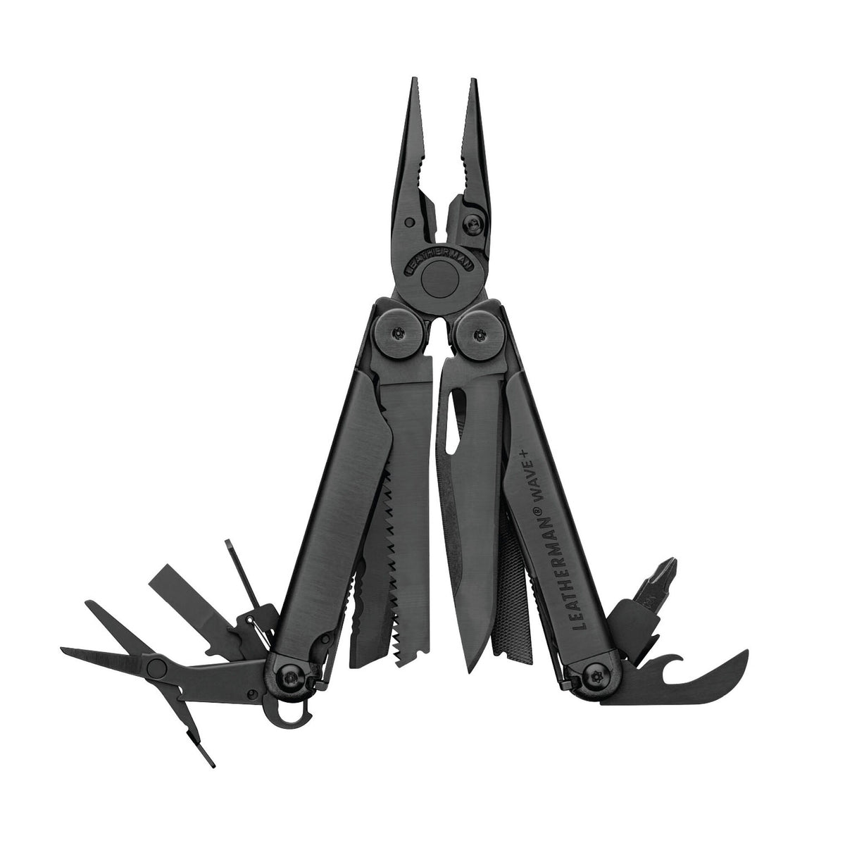 Pince multifonctions Leatherman Wave Plus 18 outils, deux lames 420HC accessibles
