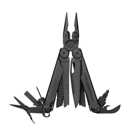 Pince multifonctions Leatherman Wave Plus 18 outils, deux lames 420HC accessibles