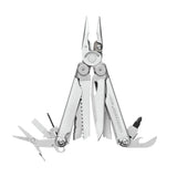Pince multifonctions Leatherman Wave Plus 18 outils, deux lames 420HC accessibles