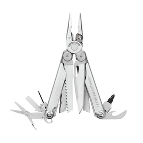 Pince multifonctions Leatherman Wave Plus 18 outils, deux lames 420HC accessibles
