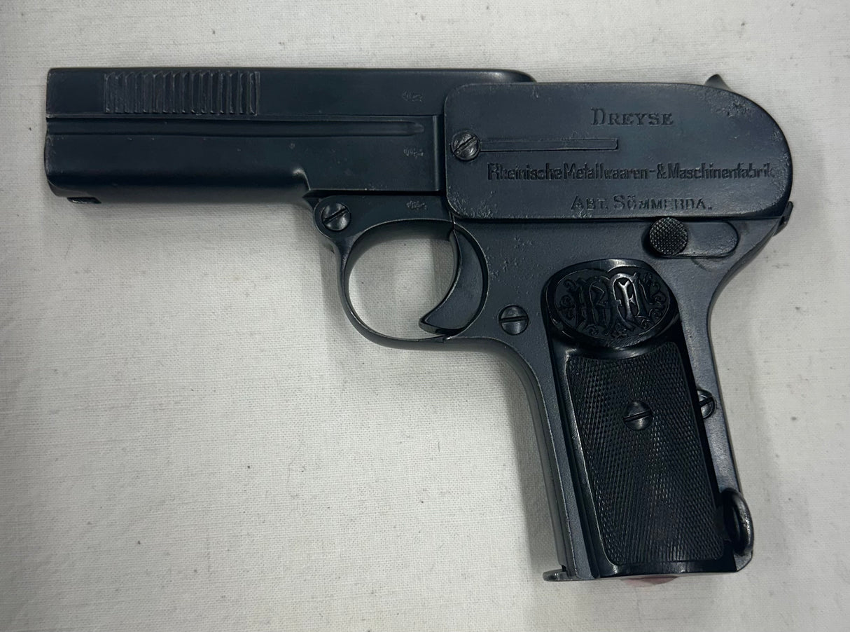 Pistolet Dreyse 7.65 Semi-Automatique 1907 ALCX