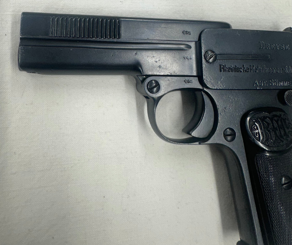 Pistolet Dreyse 7.65 Semi-Automatique 1907 ALCX