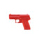 Pistolet d'entraînement ASP Red Gun H&K USP 9 mm/.40 Compact inerte moulé sur l'arme