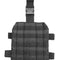 Plaque de cuisse Mil-Tec MOLLE 25 x 22 cm en polyester enduit avec sangles antiglisse