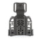 Plaque de hanche tactique GK Pro Tactiknight rigide passant pivotant réversible serre-cuisse