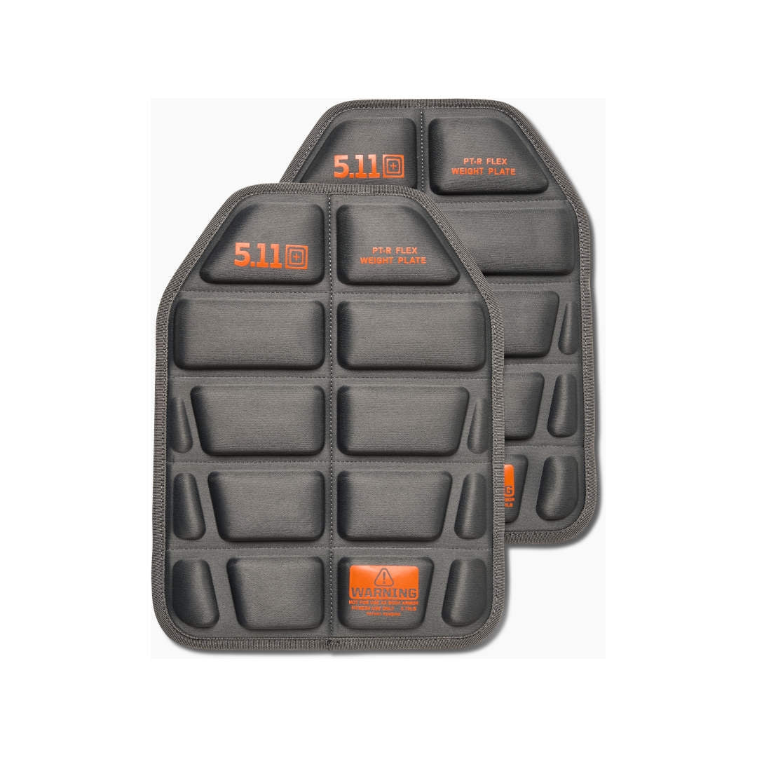 Plaques PT-R Flex 5.11 Tactical 5,75 lb en mousse EVA sur âme acier