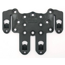 Plateforme d'adaptation ambidextre Blackhawk Strike / MOLLE pour holster et étuis Blackhawk