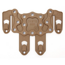 Plateforme d'adaptation ambidextre Blackhawk Strike / MOLLE pour holster et étuis Blackhawk