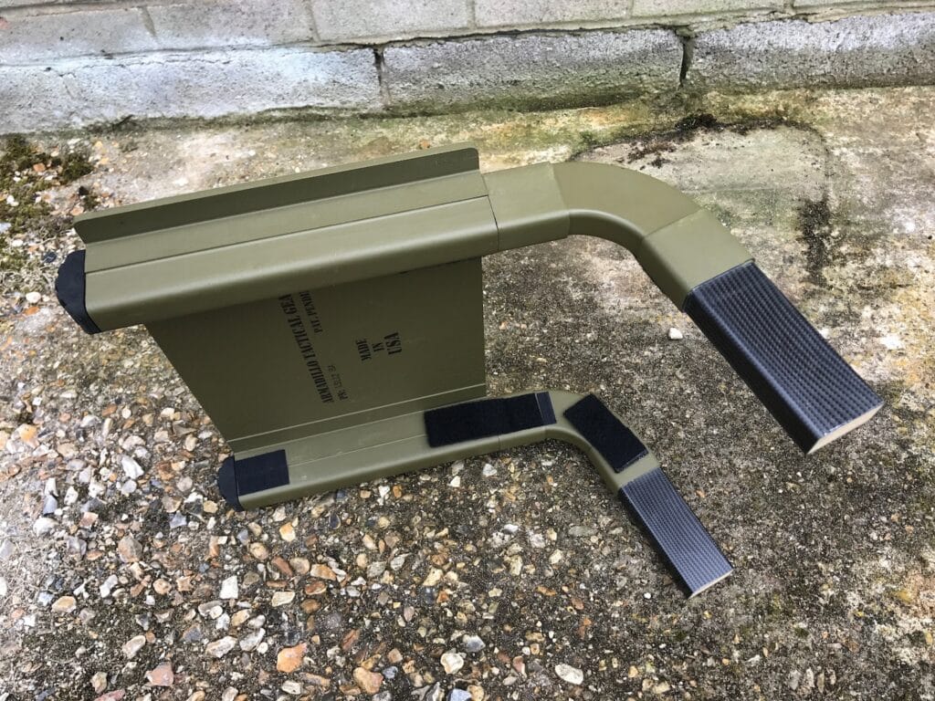 Plateforme d'assaut Olympia Triumph Armadillo antidérapante 400 x 290 mm démontable