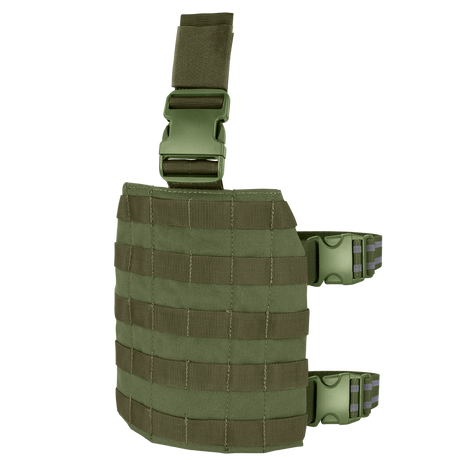 Plateforme de cuisse Condor Drop Leg cinq rangées MOLLE sangles anti-glisse