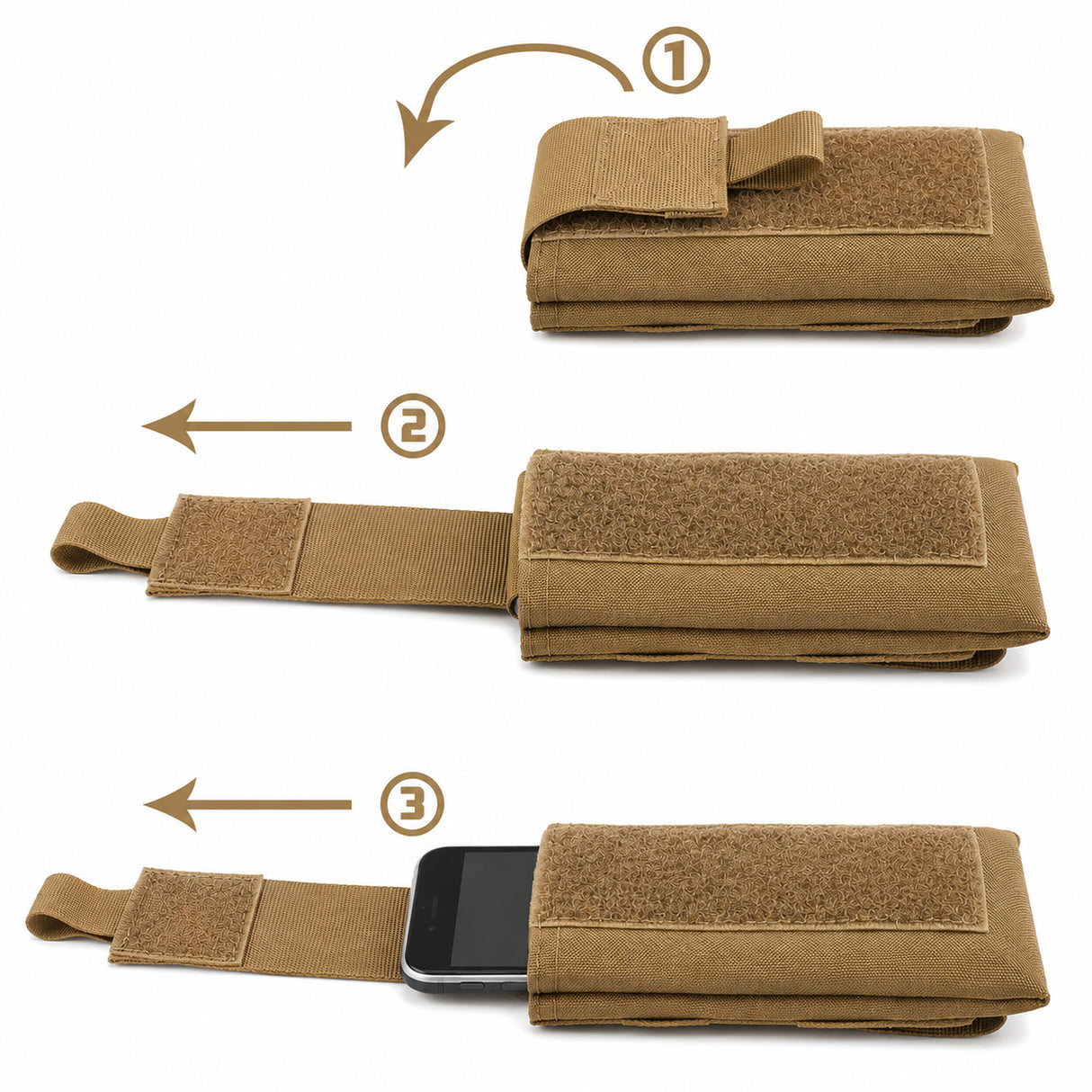 Poche Smartphone Pull-Tab Bulldog Tactical Gear