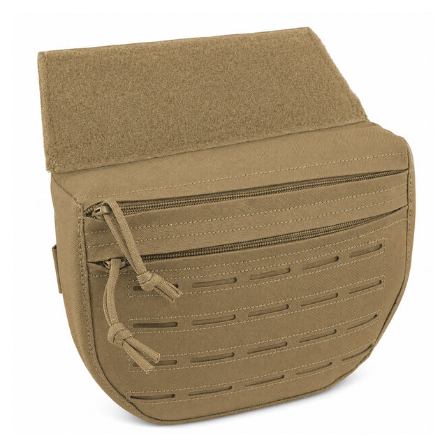 Poche ventrale Hang Down Utility pour gilet porte-plaques Bulldog Tactical Gear