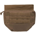 Poche ventrale Mil-Tec Drop Down MOLLE polyester enduit PVC 23 × 4,5 × 16 cm