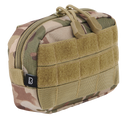 Pochette Brandit MOLLE Compact à glissière poche filet intérieure 11 x 15,5 x 4 cm