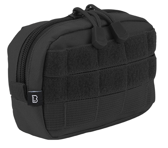 Pochette Brandit MOLLE Compact à glissière poche filet intérieure 11 x 15,5 x 4 cm